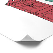 Deuren van 28 x 20 inch, voordelig Poster (Hoek)