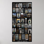 Deuren van Argentinië Poster (Voorkant)