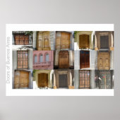 Deuren van Buenos Aires Poster (Voorkant)