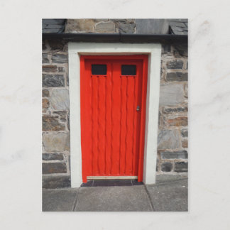 Deuren van Cullen, Moray, Schotland Briefkaart