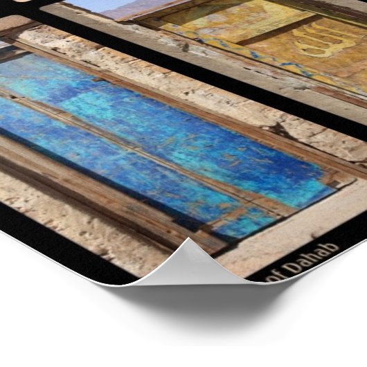 Deuren van Dahab Poster (Hoek)