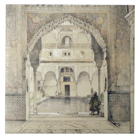 Deuren van de hal van ambassadeurs, van 'Schetsen  Tegeltje (Voorkant)