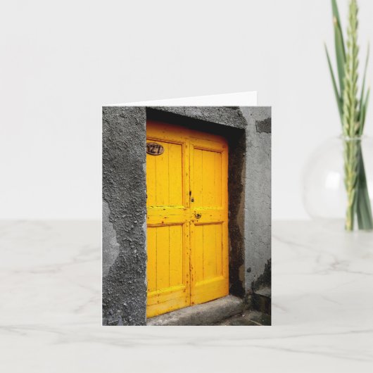 Deuren van de Kaart van de Nota van Cinque Terre (Voorkant)