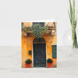 Deuren van de Kaart van de Nota van Cinque Terre