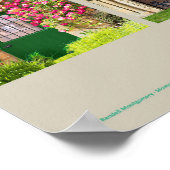 Deuren van de katoenbieten poster (Hoek)