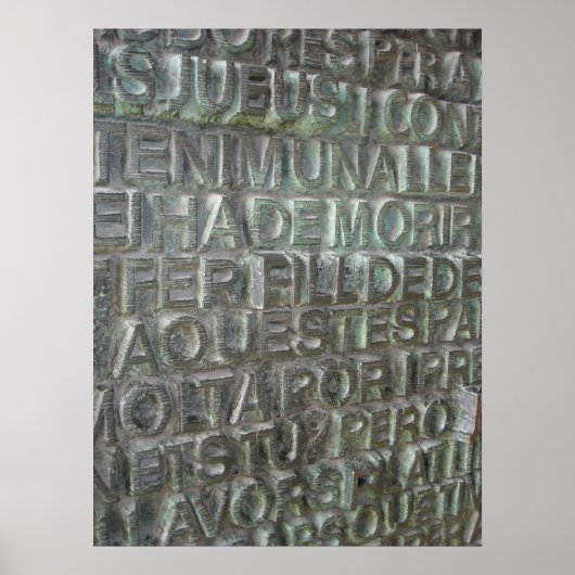 Deuren van de Sagrada Familia, Barcelona Poster (Voorkant)