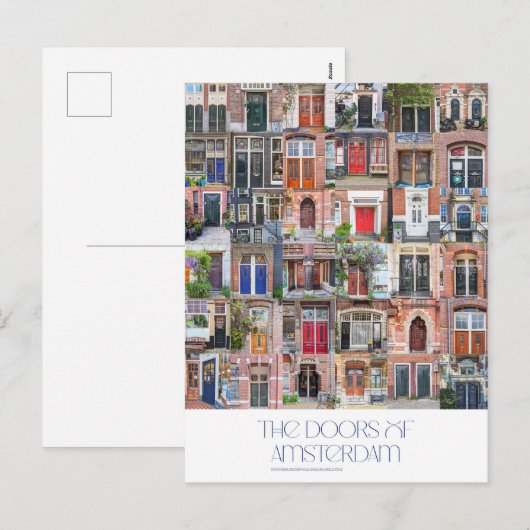 Deuren van het Amsterdamse Briefkaart (Voorkant / Achterkant)