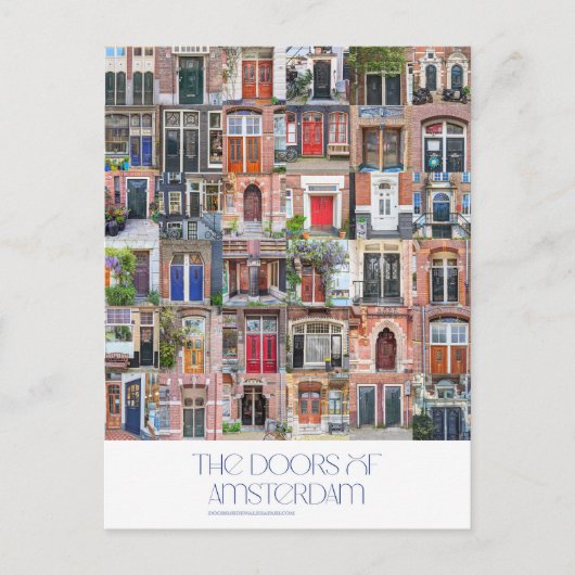 Deuren van het Amsterdamse Briefkaart (Voorkant)