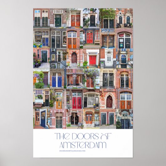 Deuren van het Amsterdamse Poster (Voorkant)
