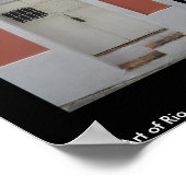 Deuren van het oude San Juan-Poster Poster (Hoek)