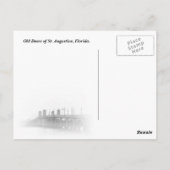 Deuren van Historic St. Augustine, Florida Briefkaart (Achterkant)