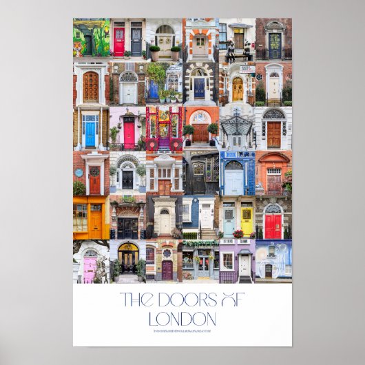 Deuren van Londen Poster (Voorkant)