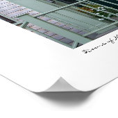 Deuren van Nantucket, Massachusetts Triptych Poster (Hoek)