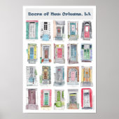 Deuren van New Orleans Poster (Voorkant)