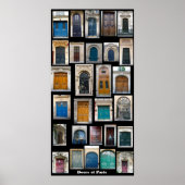 Deuren van Parijs Poster (Voorkant)