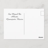 Deuren van San Miguel De Allende, Guanajuato, Mexi Briefkaart (Achterkant)