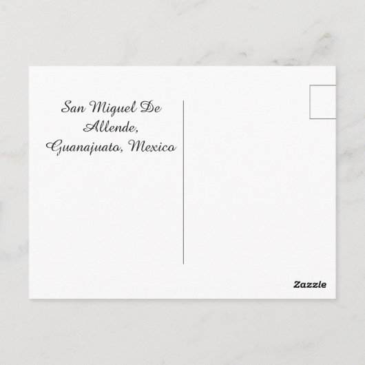 Deuren van San Miguel De Allende, Guanajuato, Mexi Briefkaart (Achterkant)