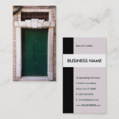 Deuren van Venetië, Italië Visitekaartje (Voorkant / Achterkant)