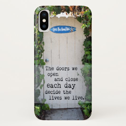 Deuren We Open deur foto iPhone case (Achterkant)