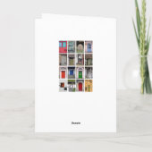 Deuren wenskaart kaart (Achterkant)