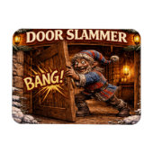 Deurenslammer IJslandse Yule Lad Magneet (Horizontaal)