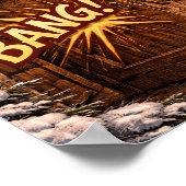 Deurenslammer IJslandse Yule Lad Poster (Hoek)