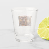 Deurenslammer IJslandse Yule Lad Shot Glas (Achterkant)