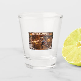 Deurenslammer IJslandse Yule Lad Shot Glas