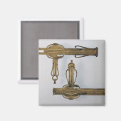 Deurhandgrepen, 1898-99 magneet (Voorkant / Achterkant)