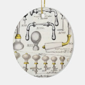 Deurhandgrepen uit een handelscatalogus van huisho keramisch ornament (Links)