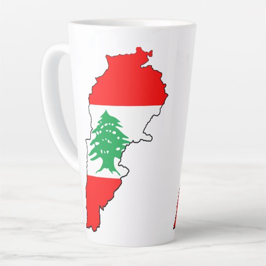 Deurklep Latte Mok (Linkerhoek)