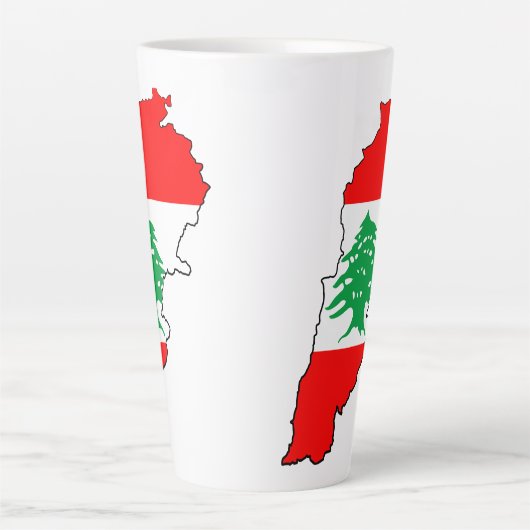 Deurklep Latte Mok (Voorkant)