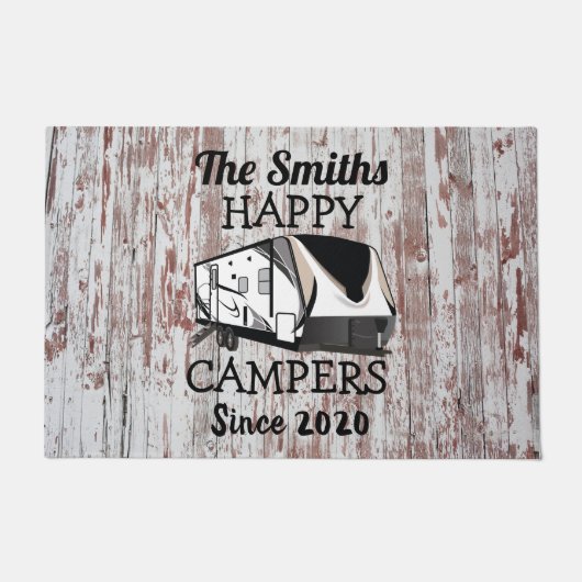 Deurklep van de grote ontwerpaanhangwagen met bijt deurmat (Voorkant)