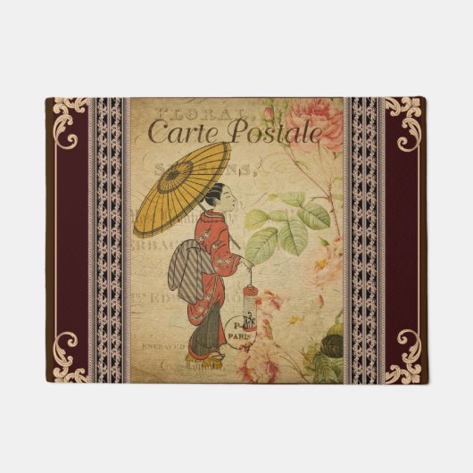 Deurklep van Frans Briefkaart Deurmat (Voorkant)