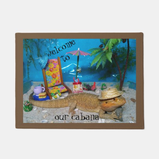 Deurklep van verdikte draak deurmat (Voorkant)