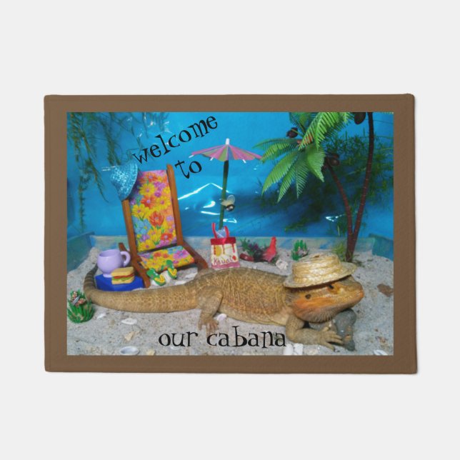 Deurklep van verdikte draak deurmat (Voorkant)