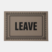 Deurklep verlaten deurmat (Voorkant)