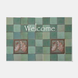 Deurklep voor ambachtsman Oak-tegel Deurmat