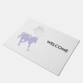 Deurkleppen / -paarden deurmat (Schuin)