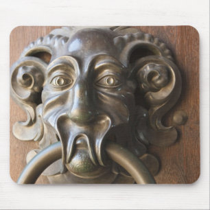 Deurklopper bij de Neue Residenz Muismat