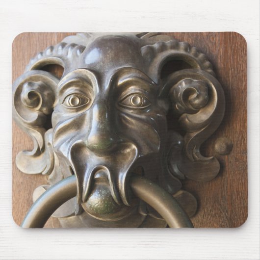 Deurklopper bij de Neue Residenz Muismat (Voorkant)