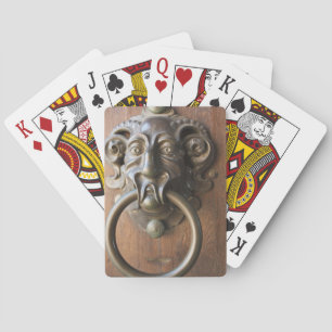 Deurklopper bij de Neue Residenz Pokerkaarten