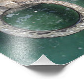 Deurklopper is in het labyrint, Barcelona Foto Afdruk (Hoek)