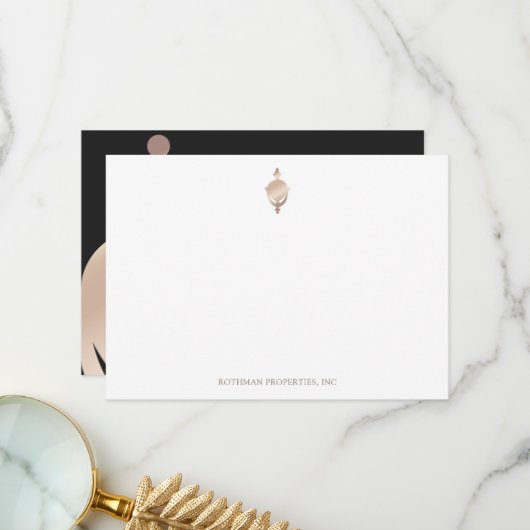 Deurklopper Kaart (Voorkant / Achterkant in situ)