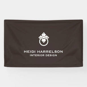 deurklopper Logo Brown Spandoek