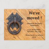 deurknop die we verplaatst hebben aankondigingskaart (Voorkant)