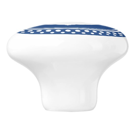 deurknop keramische knop (Zijkant)