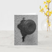 Deurknop - Note Kaart (Gele Bloem)