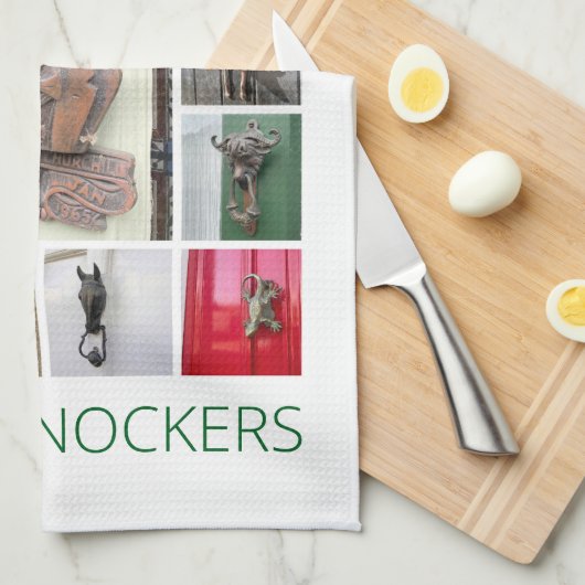 Deurknop Theedoek (Quarter Fold)