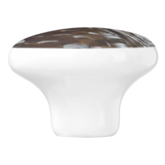 Deurknop van keramische stof keramische knop (Zijkant)